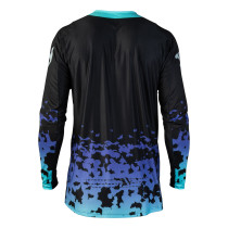 Maillot cross enfant Fly 2027 Lite Flake - Noir Gris Multicolore 2