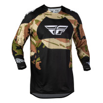 Maillot cross Fly 2027 Evolution DST Hunt - Noir Camouflage