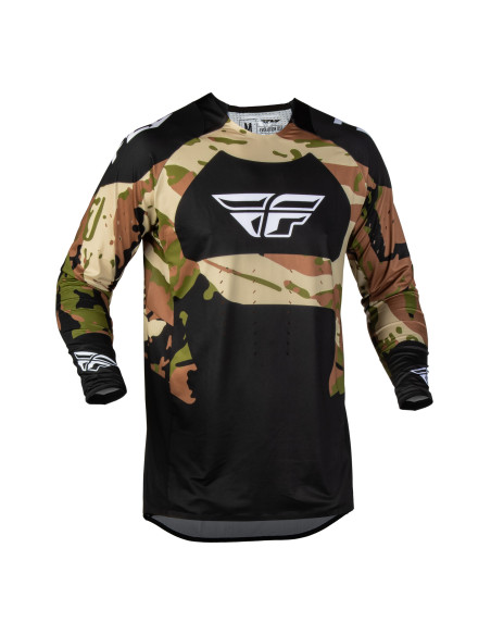 Maillot cross Fly 2027 Evolution DST Hunt - Noir Camouflage