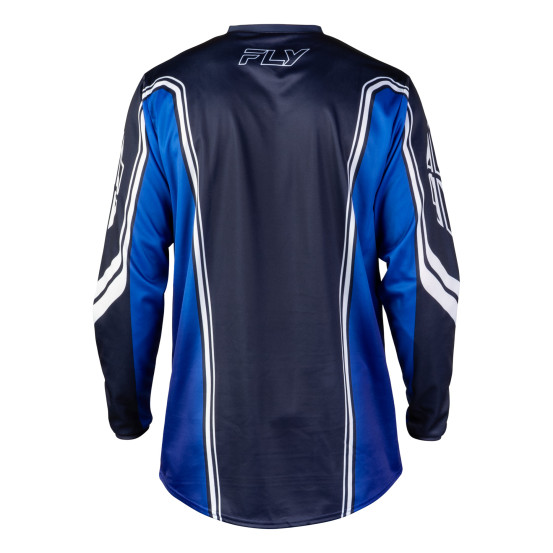 Maillot cross Fly 2027 F-16 Raze - Bleu Blanc
