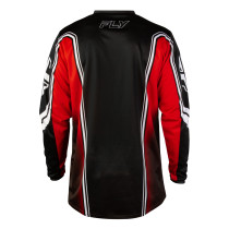 Maillot cross Fly 2027 F-16 Raze - Noir Rouge Blanc 2
