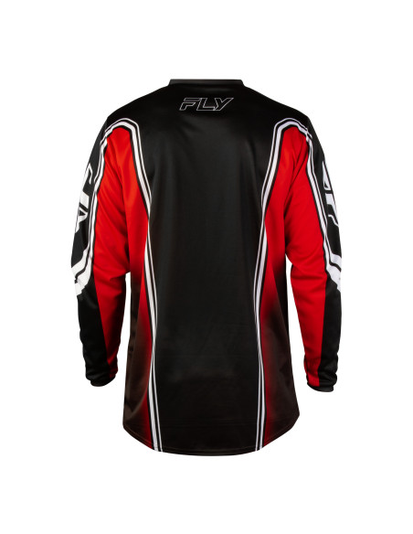 Maillot cross Fly 2027 F-16 Raze - Noir Rouge Blanc