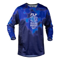 Maillot cross Fly 2027 Kinetic Blur - Bleu