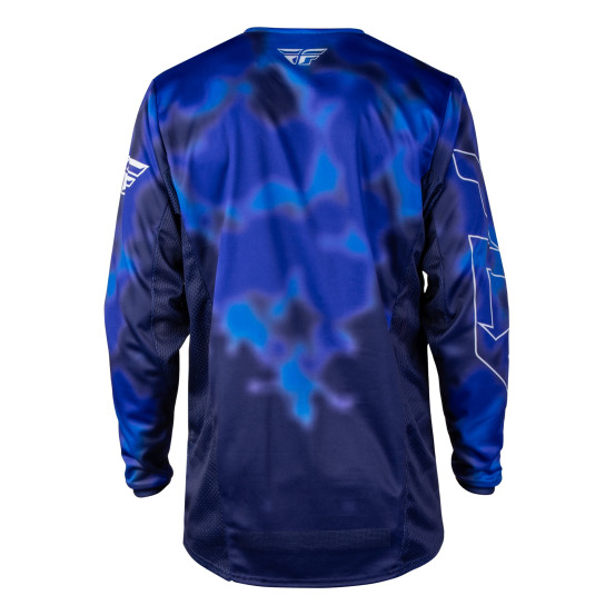Maillot cross Fly 2027 Kinetic Blur - Bleu