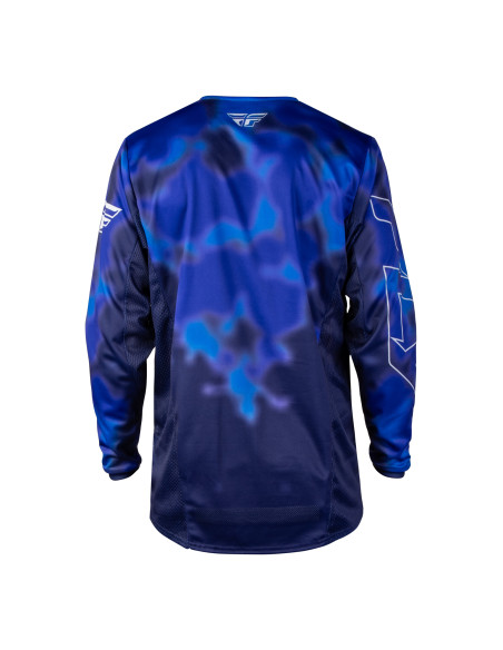 Maillot cross Fly 2027 Kinetic Blur - Bleu