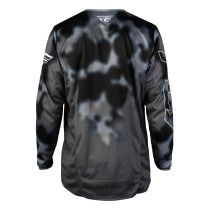 Maillot cross Fly 2027 Kinetic Blur - Noir Gris 2