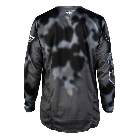 Maillot cross Fly 2027 Kinetic Blur - Noir Gris