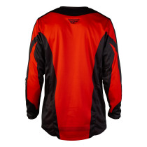 Maillot cross Fly 2027 Kinetic Fade - Rouge Noir Blanc 2