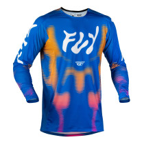 Maillot cross Fly 2027 Lite Rana Édition Limitée - Bleu Sunset