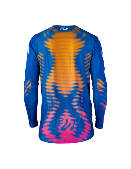 Maillot cross Fly 2027 Lite Rana Édition Limitée - Bleu Sunset