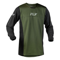 Maillot enduro Fly 2027 Patrol - Vert forêt Noir