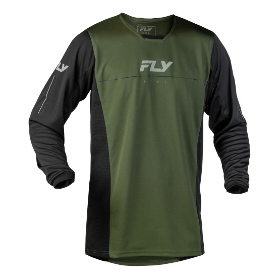 Maillot enduro Fly 2027 Patrol - Vert forêt Noir
