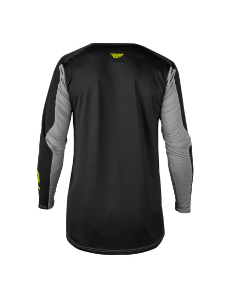Maillot enduro Fly 2027 Patrol Elite - Gris Noir Jaune fluo