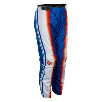 Pantalon cross enfant Fly 2027 F-16 Raze - Rouge Blanc Bleu 2