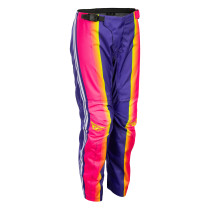 Pantalon cross enfant Fly 2027 F-16 Raze - Violet Rouge Jaune 2