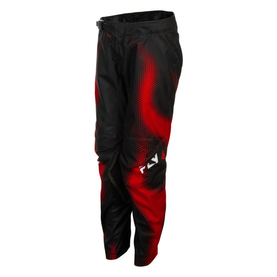 Pantalon cross enfant Fly 2027 Kinetic Torch - Noir Rouge Blanc
