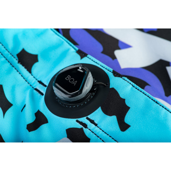 Pantalon cross enfant Fly 2027 Lite Flake - Noir Gris Multicolore