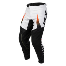 Pantalon cross Fly 2027 Evolution DST Bolt - Blanc Noir Orange