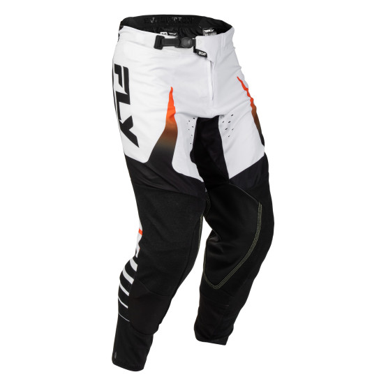 Pantalon cross Fly 2027 Evolution DST Bolt - Blanc Noir Orange
