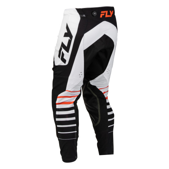 Pantalon cross Fly 2027 Evolution DST Bolt - Blanc Noir Orange