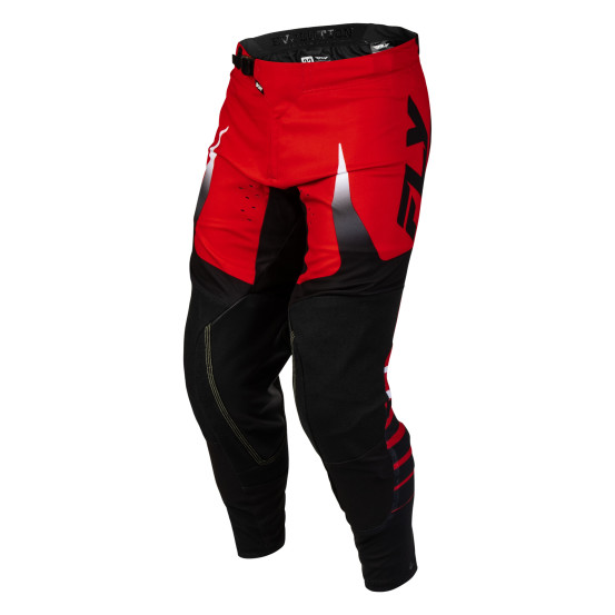 Pantalon cross Fly 2027 Evolution DST Bolt - Rouge Noir Blanc