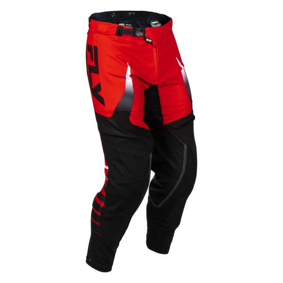 Pantalon cross Fly 2027 Evolution DST Bolt - Rouge Noir Blanc