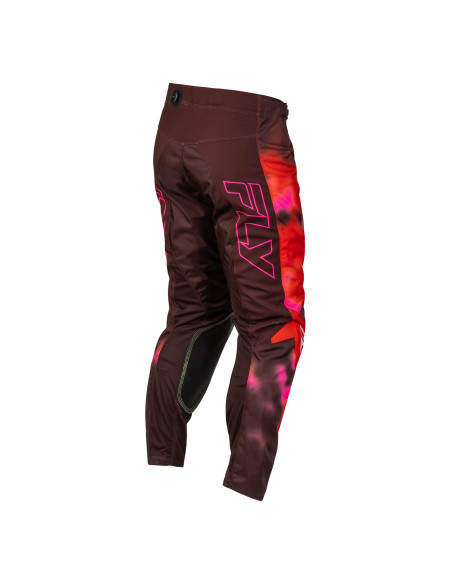 Pantalon cross Fly 2027 Kinetic Blur - Rouge Bordeaux