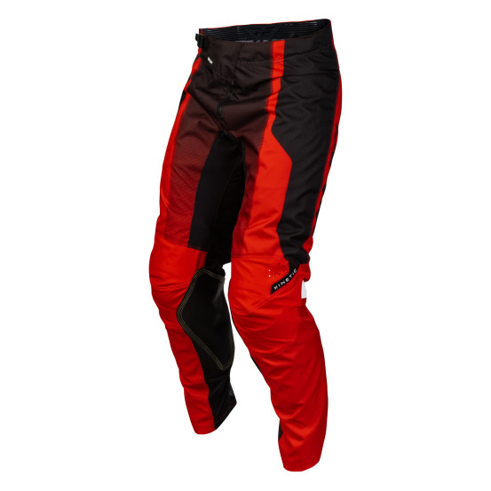Pantalon cross Fly 2027 Kinetic Fade - Rouge Noir Blanc