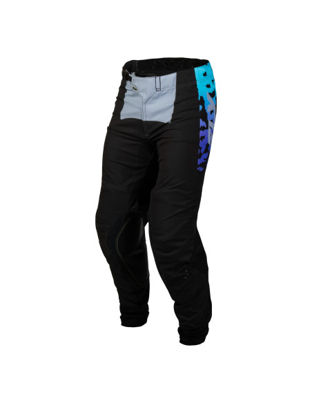Pantalon cross Fly 2027 Lite Flake - Noir Gris Multicolore