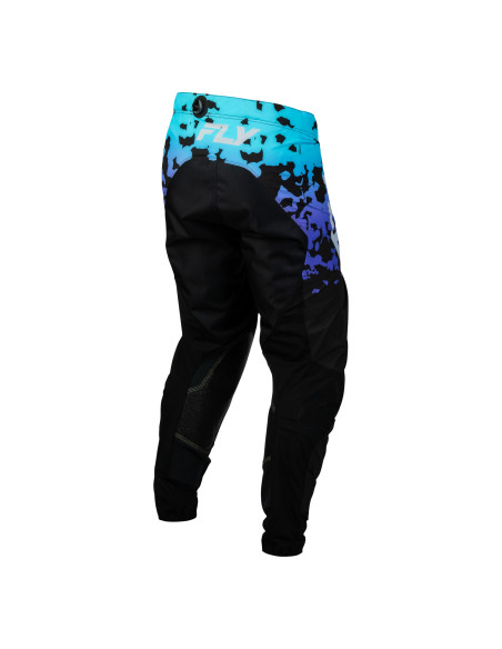 Pantalon cross Fly 2027 Lite Flake - Noir Gris Multicolore