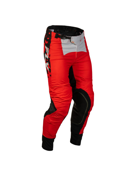 Pantalon cross Fly 2027 Lite Flake - Rouge Gris Noir