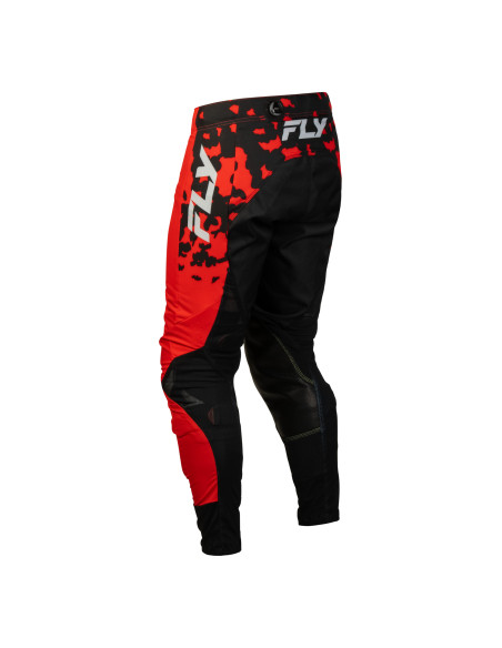Pantalon cross Fly 2027 Lite Flake - Rouge Gris Noir