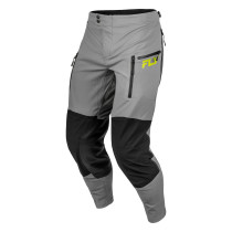 Pantalon enduro Fly 2027 Patrol Elite - Gris Noir Jaune fluo