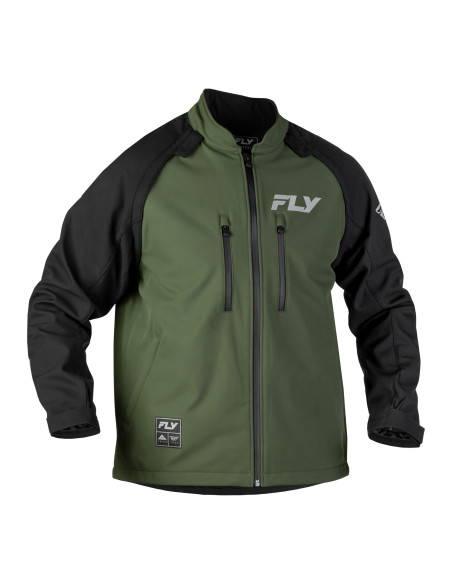 Veste enduro Fly 2027 Patrol - Vert Noir