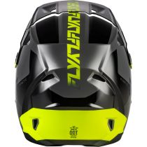 Casque cross Fly 2027 Kinetic Crest - Gris Noir Jaune fluo 2