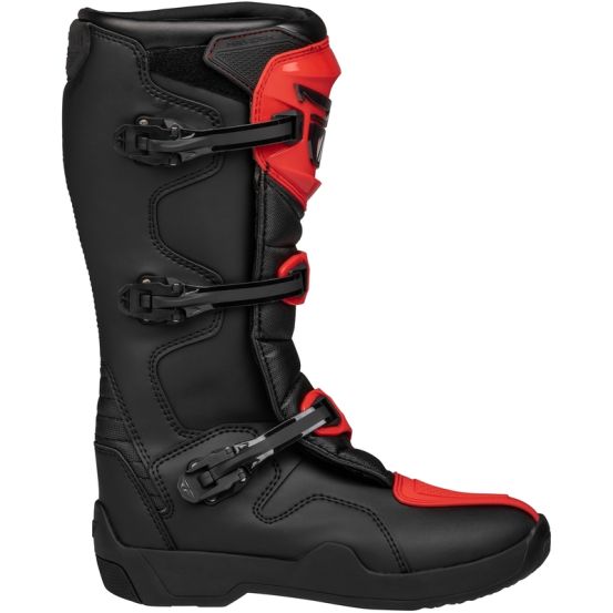 Bottes cross Fly Maverik LT - Rouge Noir