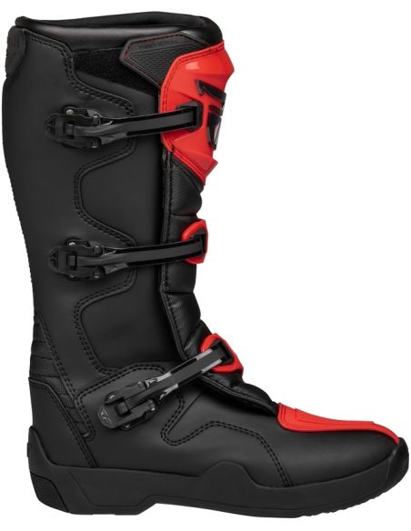 Bottes cross Fly Maverik LT - Rouge Noir