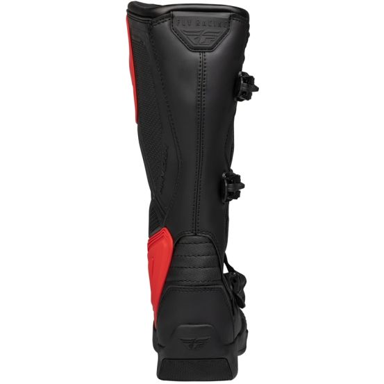 Bottes cross Fly Maverik LT - Rouge Noir