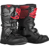 Bottes cross enfant Fly Maverik - Rouge Noir