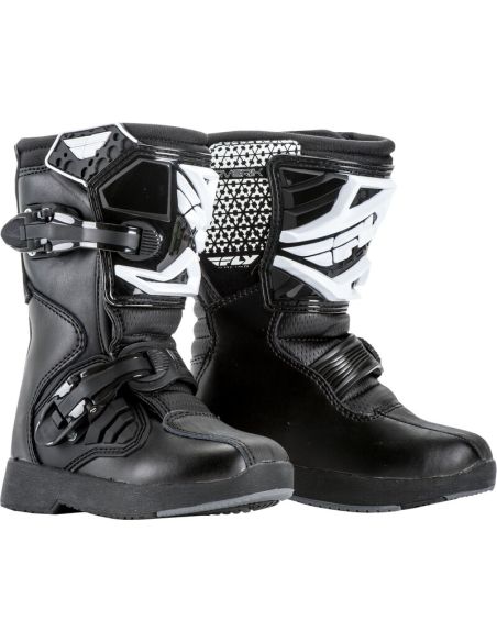 Bottes cross enfant Fly Mini Maverik - Noir