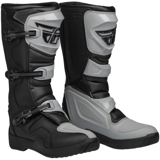Bottes cross Fly Maverik LT - Gris Noir