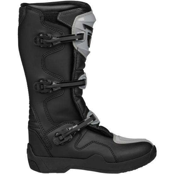 Bottes cross Fly Maverik LT - Gris Noir