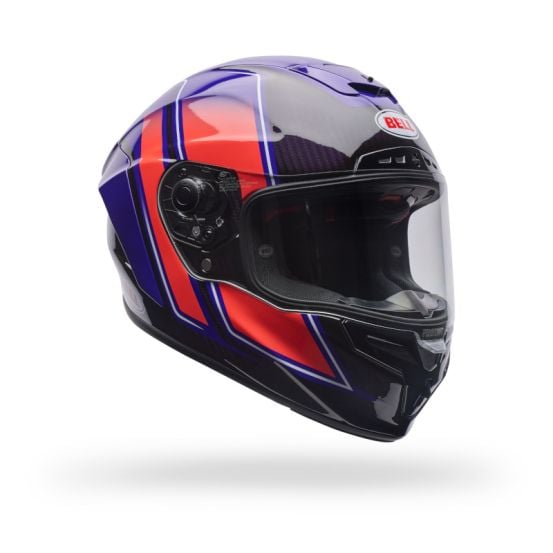 Casque intégral Bell Racestar DLX Flex Grid- Violet