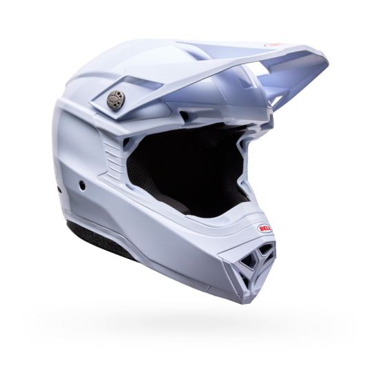 Casque cross Bell Moto-10 MIPS Solid- Blanc