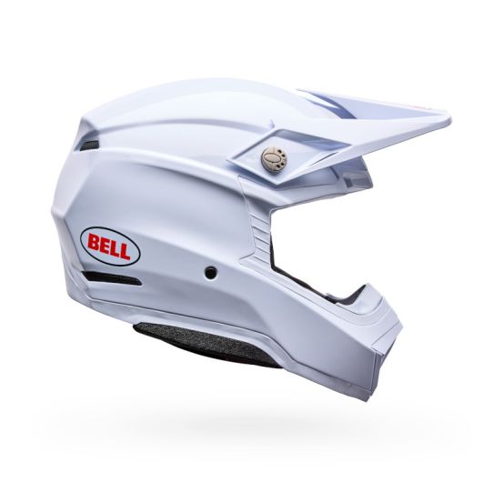 Casque cross Bell Moto-10 MIPS Solid- Blanc