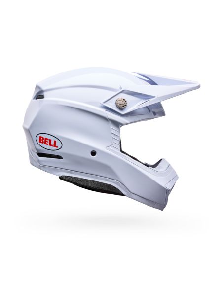 Casque cross Bell Moto-10 MIPS Solid- Blanc