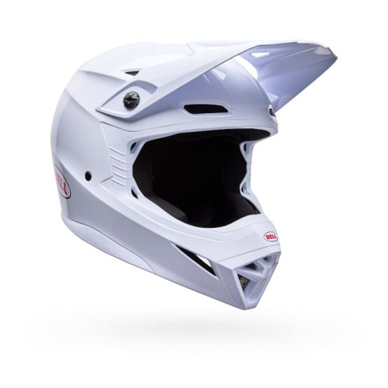 Casque cross Bell MX-10 MIPS Solid- Blanc