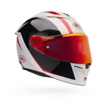 Casque intégral Bell Lithium MIPS Plus Blip- Blanc Noir