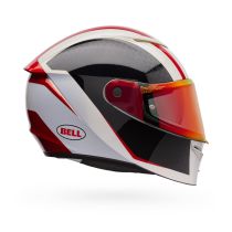 Casque intégral Bell Lithium MIPS Plus Blip- Blanc Noir 2
