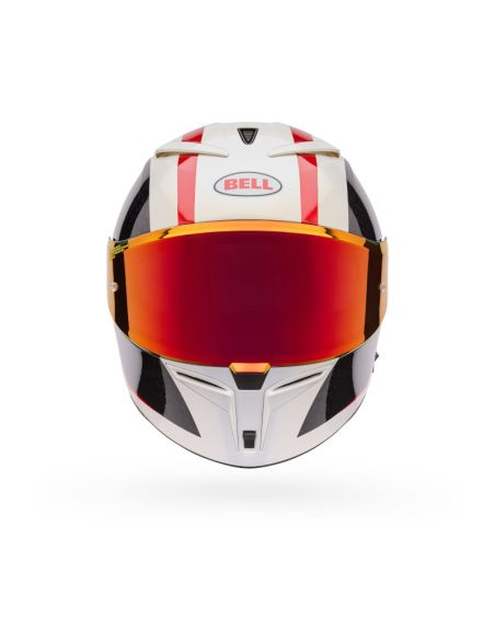 Casque intégral Bell Lithium MIPS Plus Blip- Blanc Noir